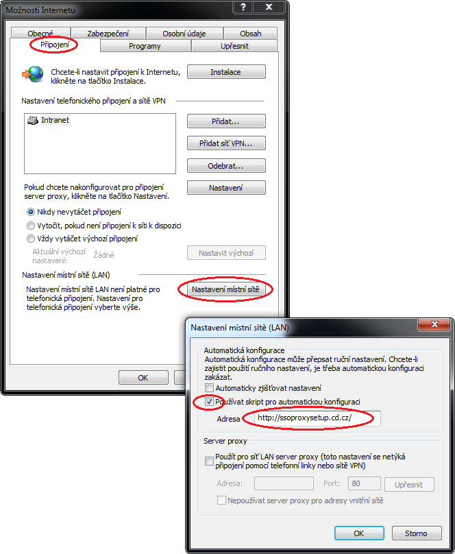 nastaveni proxysetup